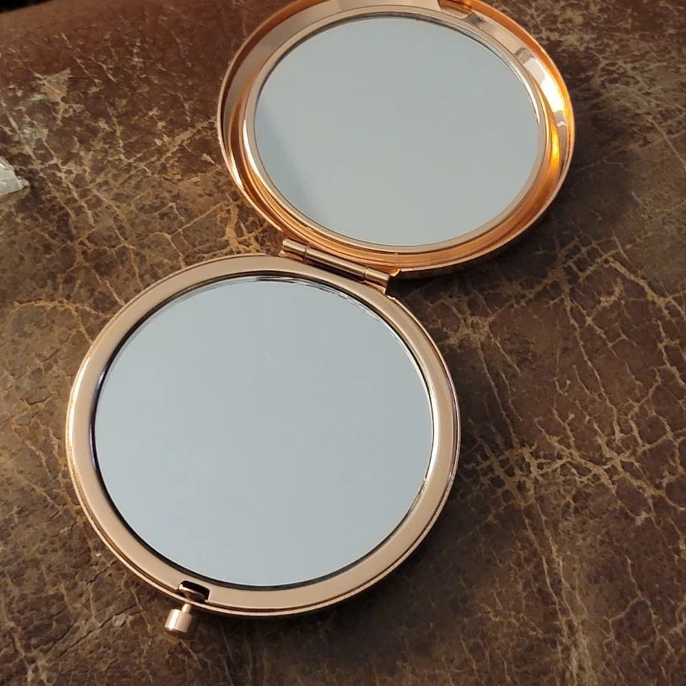 Don't Kill My Vibe Compact Double Mirror NWT - Picture 3 of 3